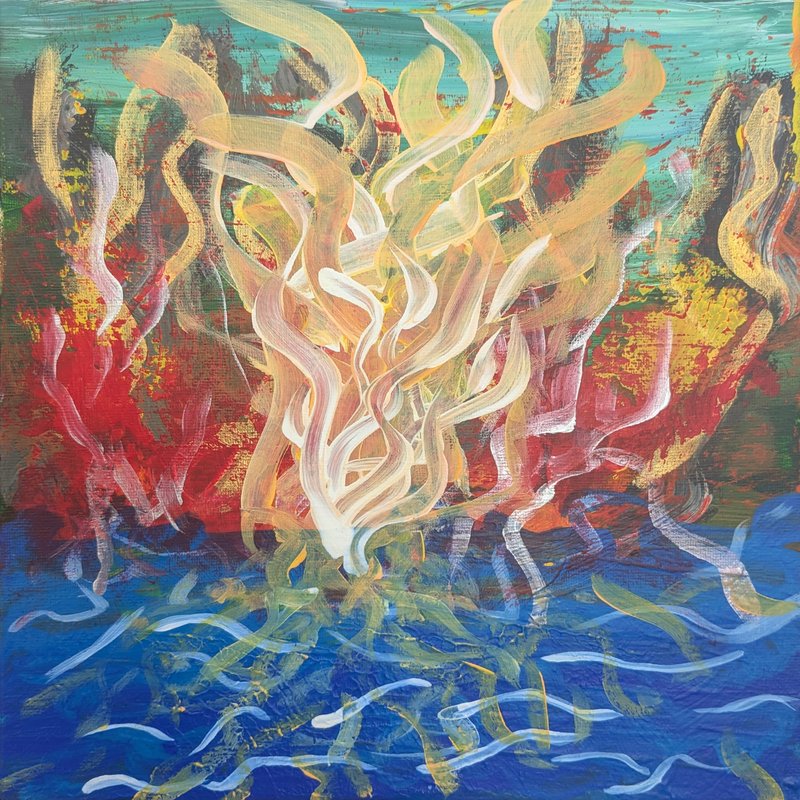 Feu sur le lac